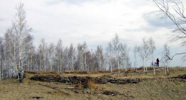 Остатки крепостной стены